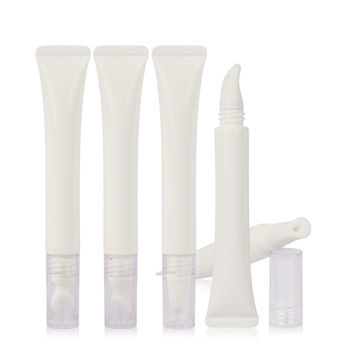 5-15ml White Eye Cream Tubes With Ceramic Appliator