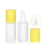 30ml Foundation or Body Lotion Glass Pump Bottle