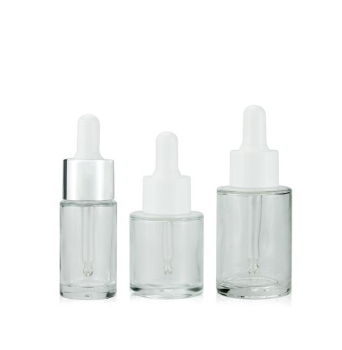 15ml 20ml 30ml Face Essence Serum Rubber Dropper Thin Bottom Bottle