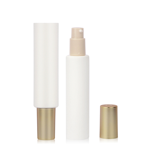 25-70ml Airless Pump Tube Packaging For Liquid Foudation